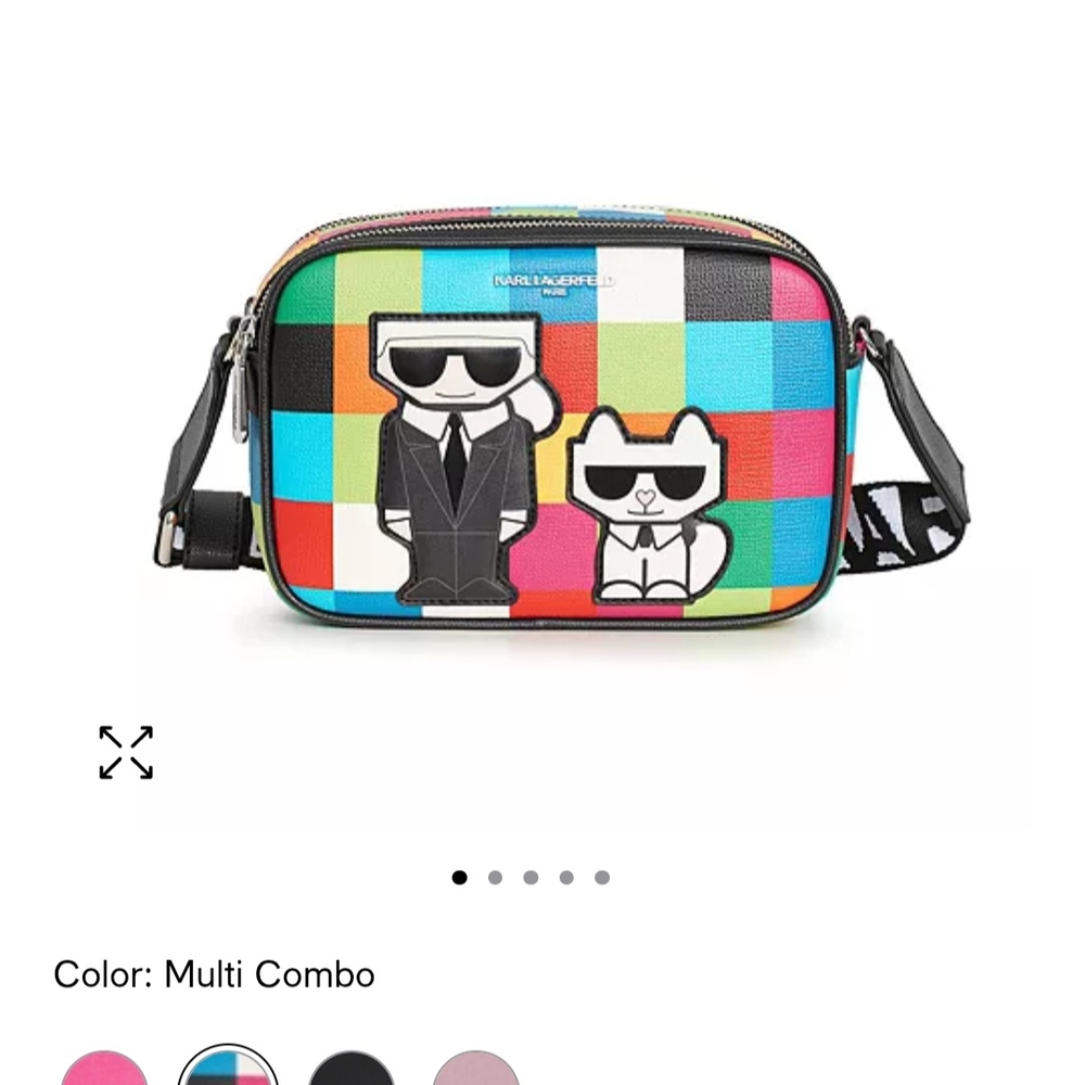 Karl Lagerfeld Multicolor Camara Bag - Picture 2 of 14